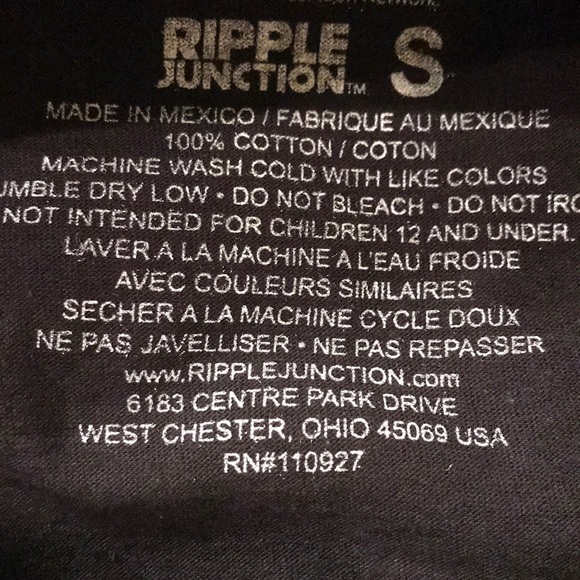 🥒NWT Ripple Junction brand men’s t-shirt - Picture 5 of 5